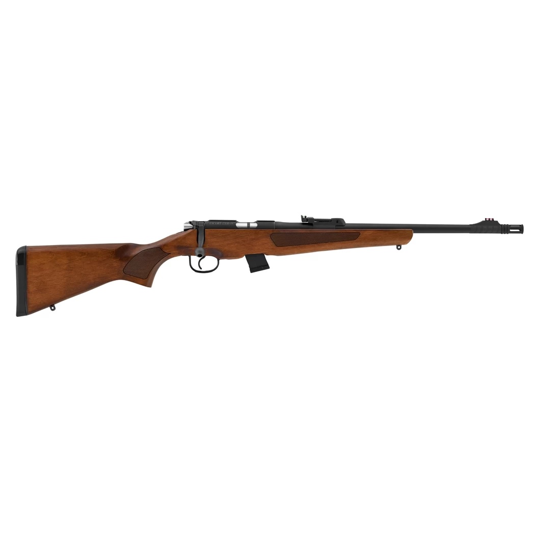 karabina_hatsan_escort_youth_walnut_kal.22lr_510mm_12-20unf.jpg Kарабина Hatsan Escort Youth Walnut - кал. 22LR, 510 мм, 1/2"-20 UNF - Image 1