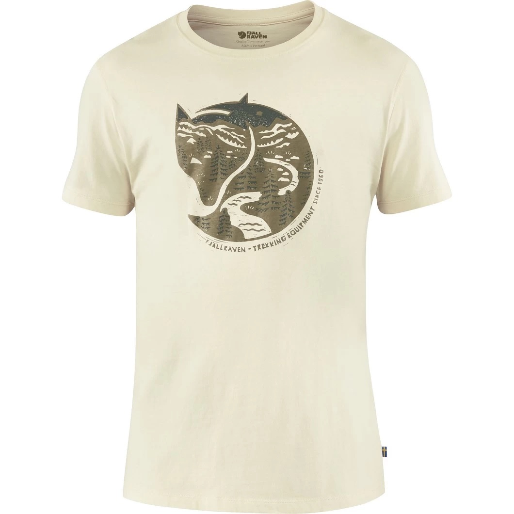 teniska_fjall_raven_arctic_fox_chalk_white_1.jpg Тениска Fjall Raven - Arctic Fox Chalk White - Image 1