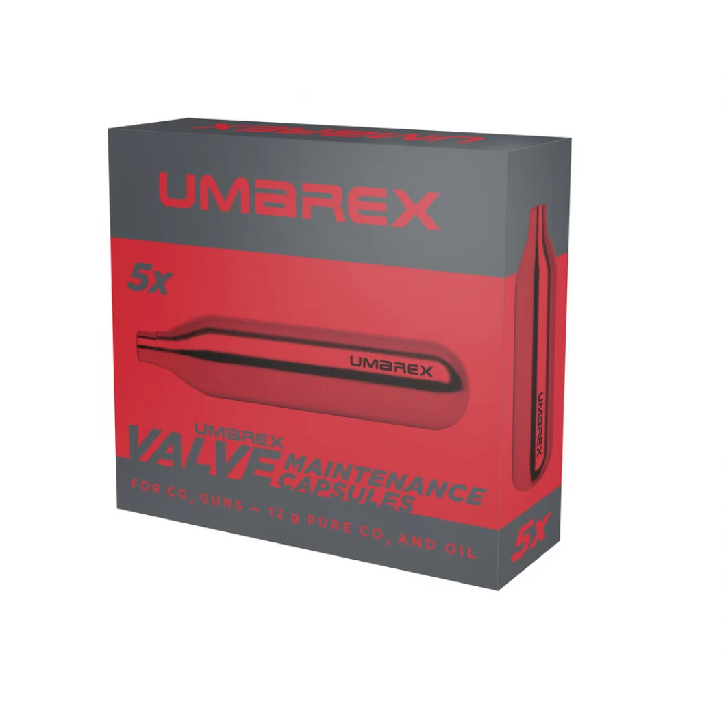 4.1683_umarex-capsul-1060x1060w.webp Бутилка с въглероден диоксид и смазка Umarex CO2 Maintenance - 12 гр. - Image 1